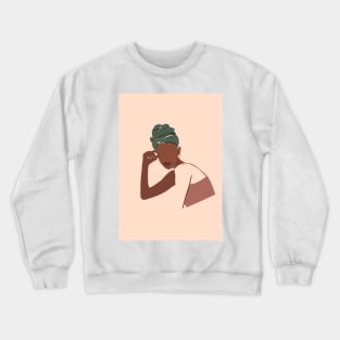 Summer Vibes Minimalistic Illustration Crewneck Sweatshirt